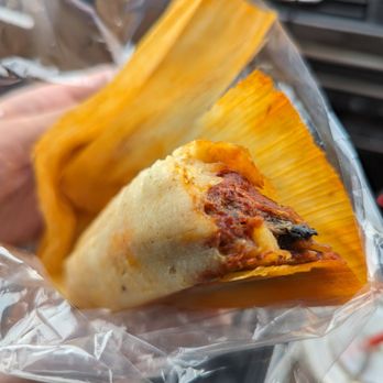 Pepe’s Tamales signature dishes Red Chile Pork TamalesGreen Chile Chicken TamalesSweet Tamales
